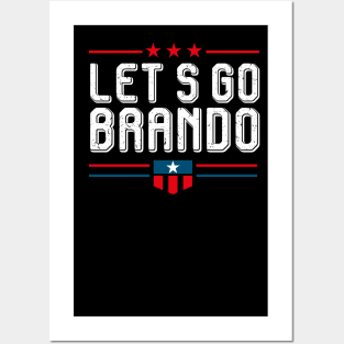 Let's go brandon Posters and Art